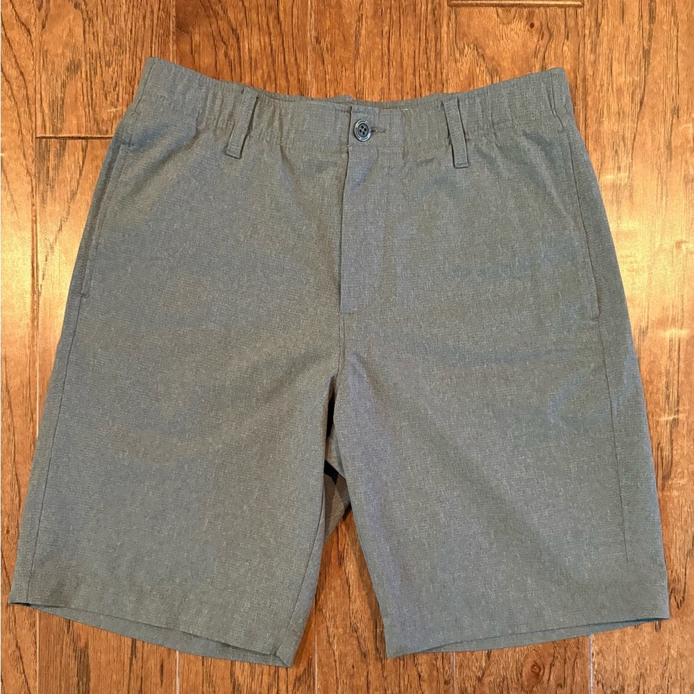 Under Armour Match Play 10 Inch Inseam Golf Performance Shorts Gray Mens 32